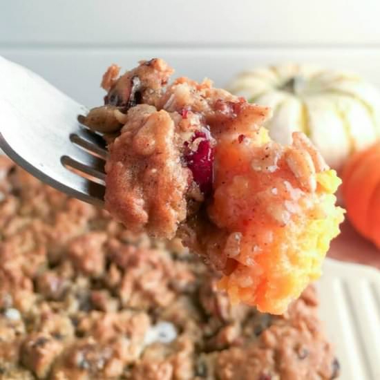 Oatmeal Sweet Potato Casserole
