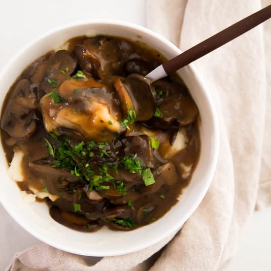 Vegan Mushroom Gravy