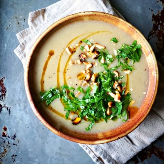 Creamy Cauliflower & Potato Soup