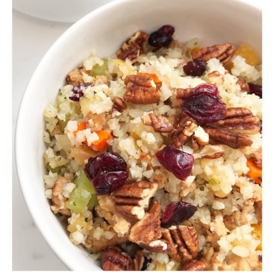 Cauliflower Rice Stuffing Salad