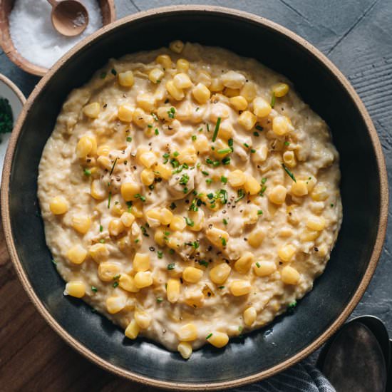 Vegan Creamed Corn