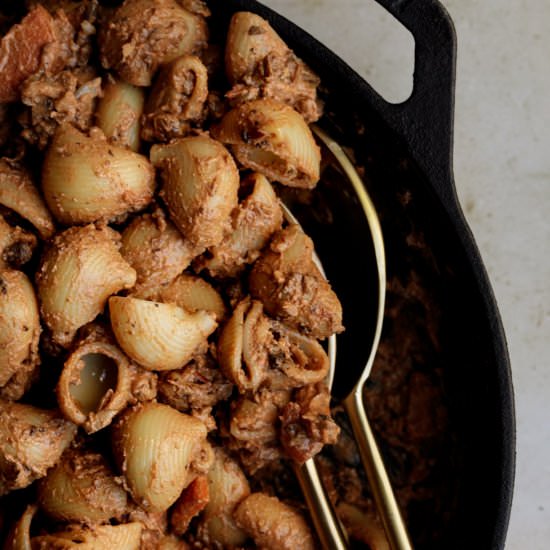 Homemade VEGAN Hamburger Helper