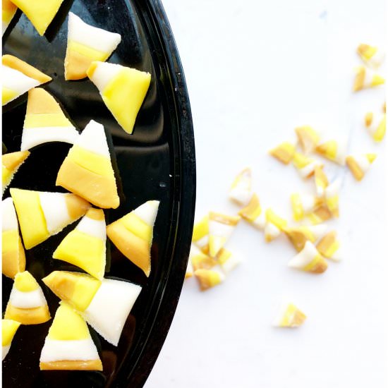 Homemade Pumpkin Spice Candy Corn