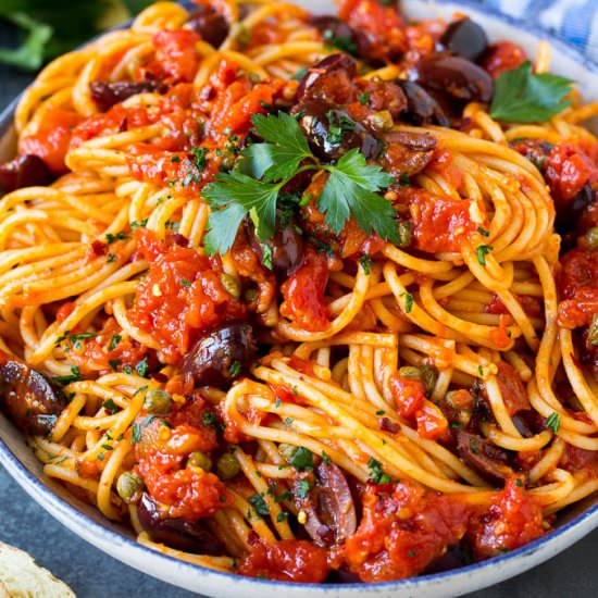 Pasta Puttanesca