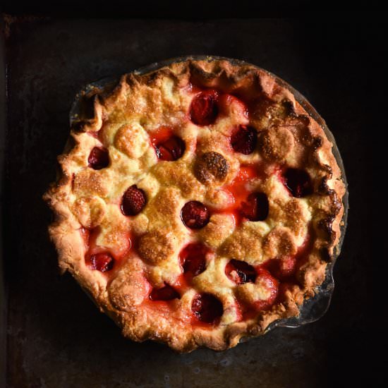 Gluten free strawberry pie