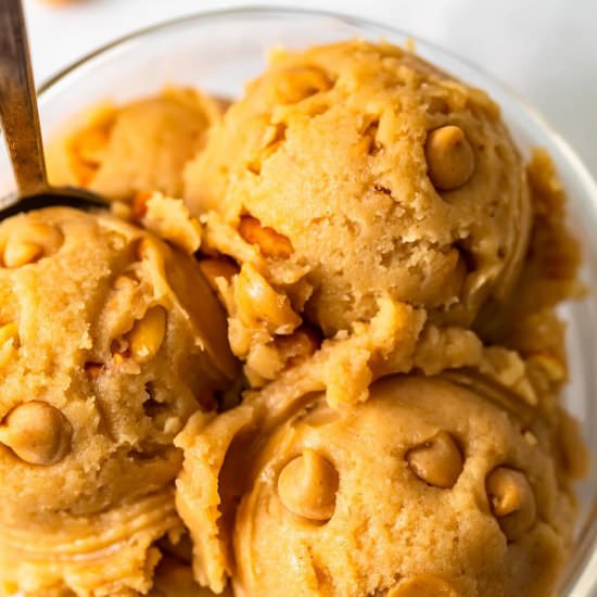 Edible Peanut Butter Cookie Dough!