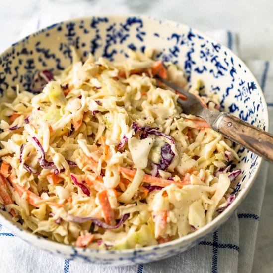 Homemade Coleslaw!
