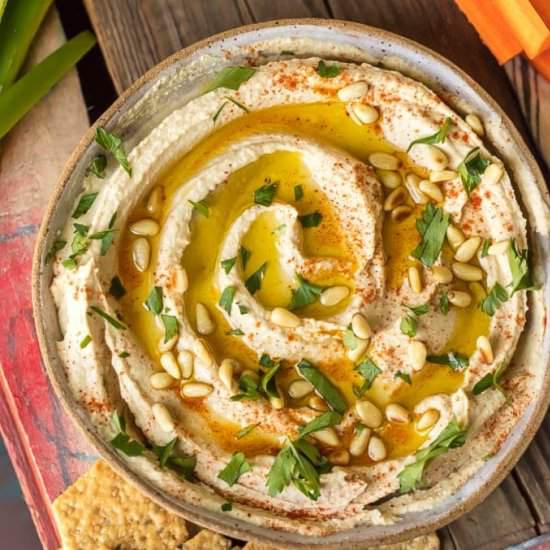 Homemade Hummus!