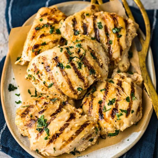Yogurt Marinated Chicken Thighs!