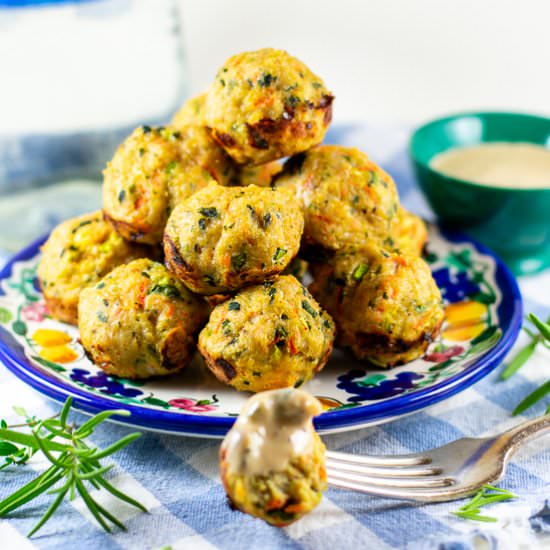 Chicken Vegetable Meatballs GF, DF