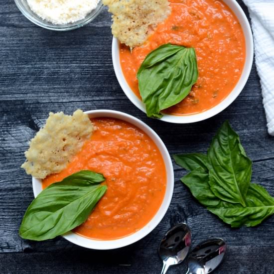 Creamy Tomato Basil Soup