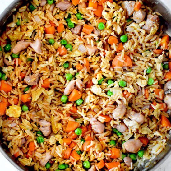 Chicken fried rice