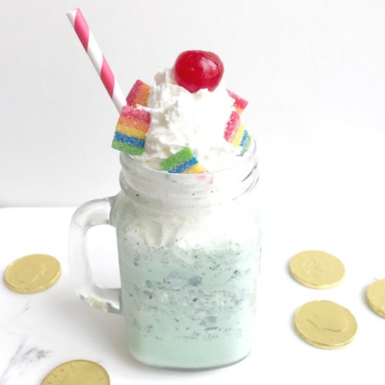 How to make a Shamrock Shake