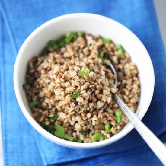 Healthy Pan Fried Buckwheat – Vegan