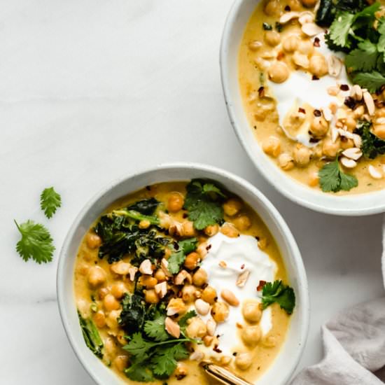 Coconut Chickpea Curry