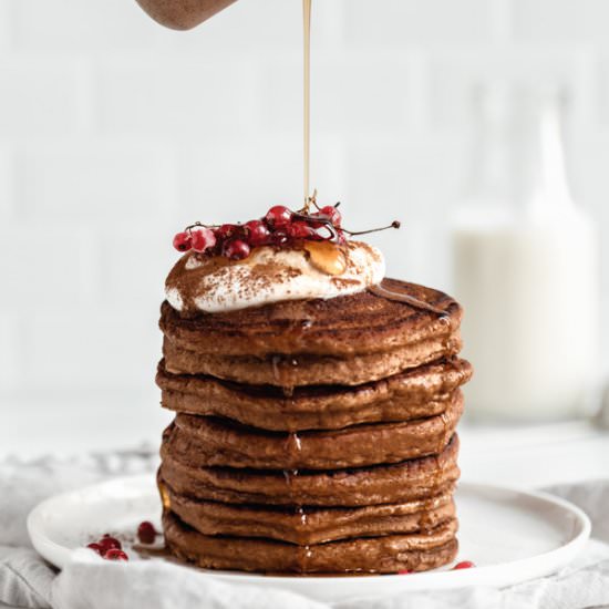 Gingerbread Pancakes