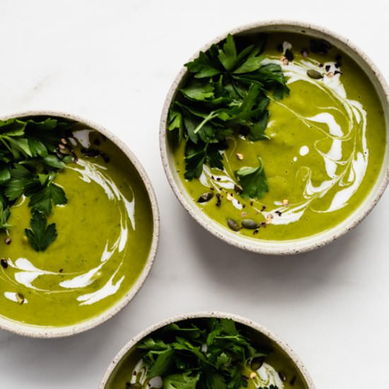 Crockpot Creamy Broccoli Soup