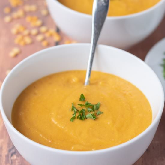 Chorizo Yellow Split Pea Soup