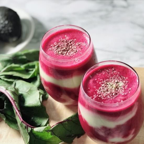 Avocado, Beet, Hemp Smoothie