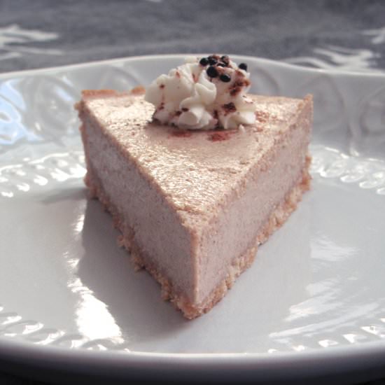 Cinnamon and cardamom cheesecake