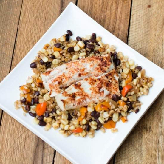 Citrus Alaskan Halibut