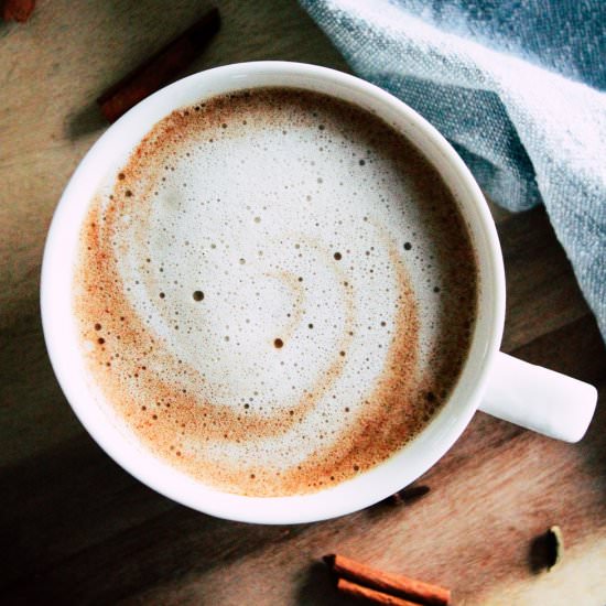 Spiced Oat Milk Latte