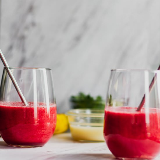 Raspberry Banana Smoothie