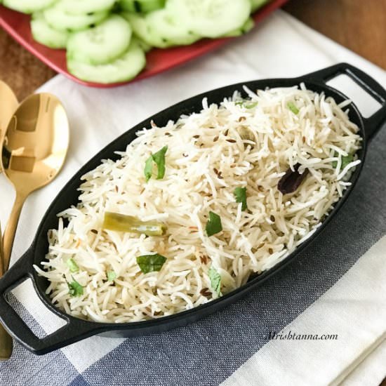 Instant Pot Jeera Rice