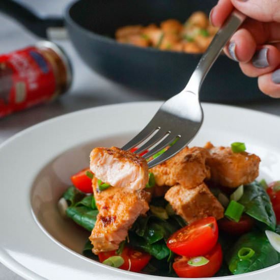 Spicy Salmon Bites