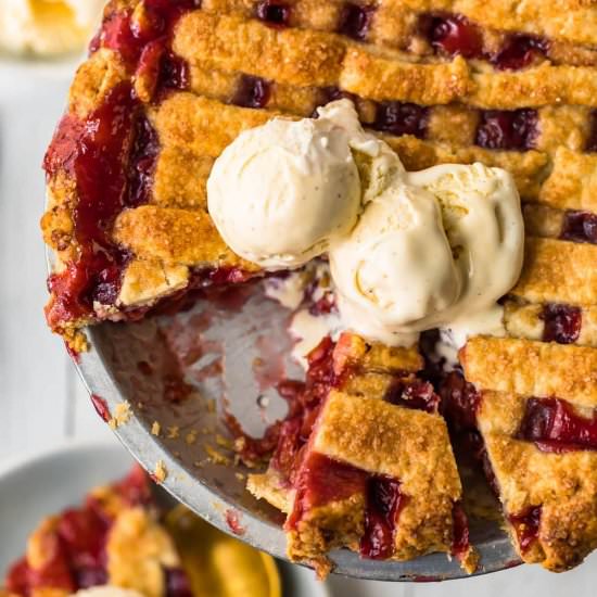 BEST Homemade Cherry Pie!