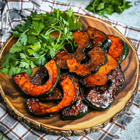 Sweet and Spicy Acorn Squash