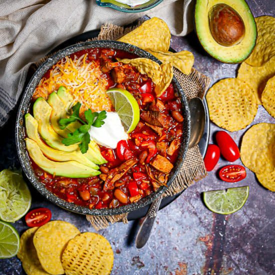 Leftover Turkey Chili