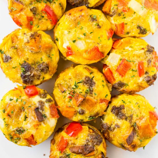 Healthy Egg Breakfast Muffins