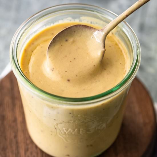 Mustard Cream Sauce!