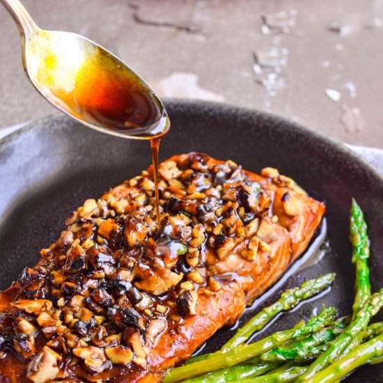 Bourbon Brown Sugar Salmon!