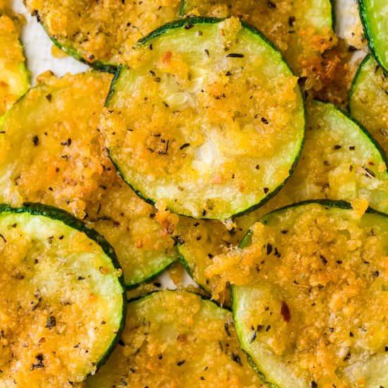 Crispy Baked Zucchini!
