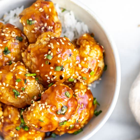 Sesame Cauliflower