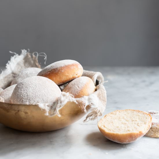 Milk bread buns