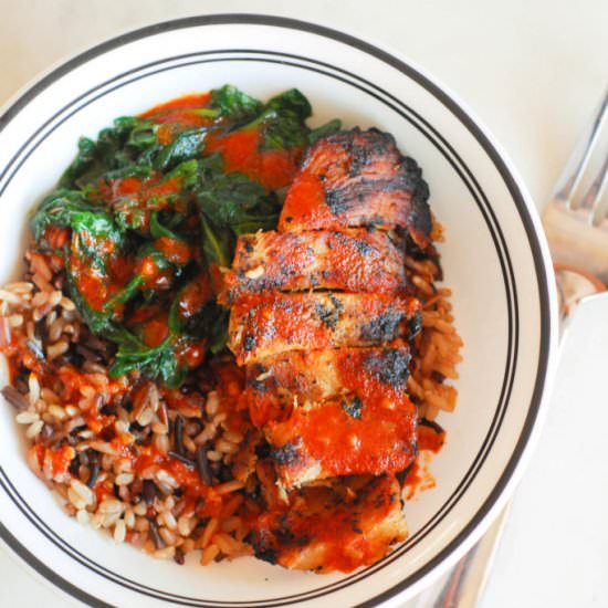 CHICKEN & WILD RICE BOWLS