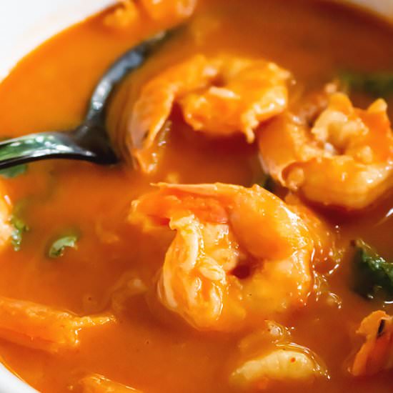 Shrimp Curry Thai style