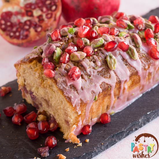 Lemon Pomegranate Cake