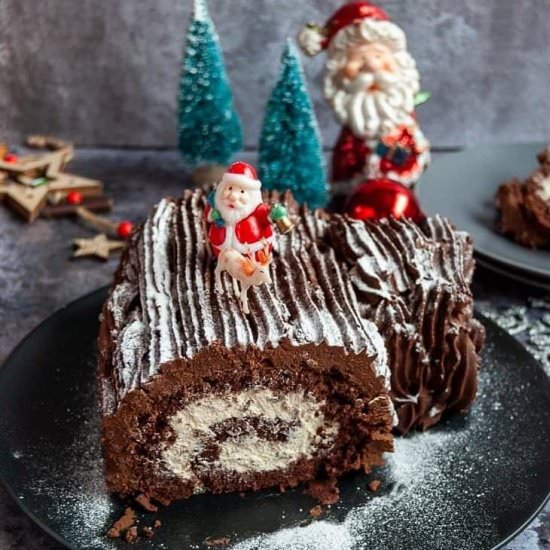 Baileys Cream Yule Log
