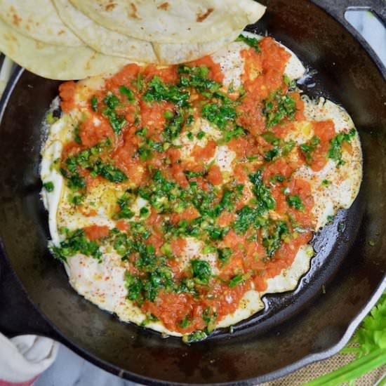 INDIAN STREET STYLE SHAKSHUKA