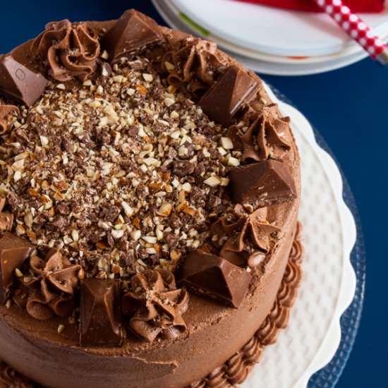 Chocolate Toblerone Cake