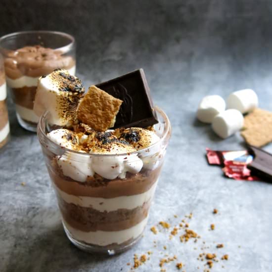 S’mores Mousse Parfait