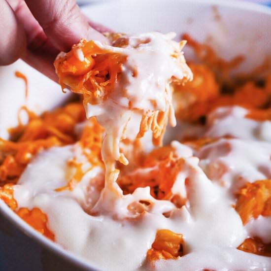 Easy Buffalo Chicken Dip