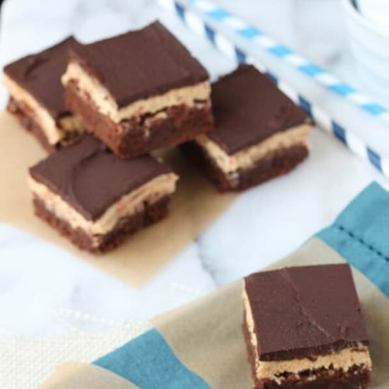 Chocolate Peanut Butter Brownies