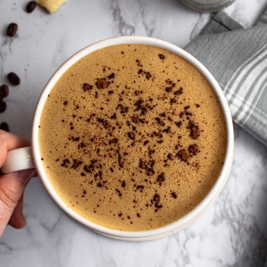 Peanut Butter Cup Blender Latte