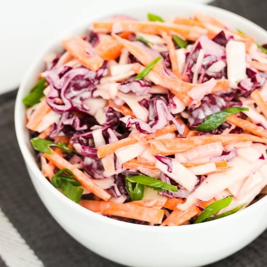 Healthy Crunchy Coleslaw Recipe
