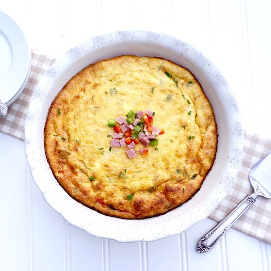 Western Crustless Quiche